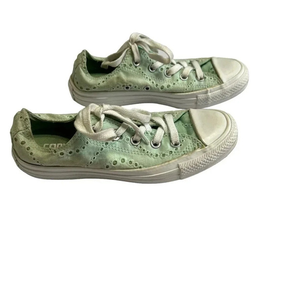 Converse All Star Chuck Taylor Women's Mint Green Sneakers Size 6 - Picture 2 of 7